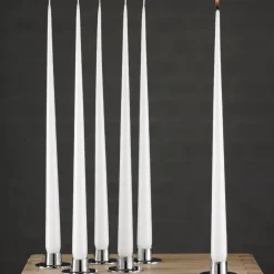 Online Ester & erik 2 Candelabros brillante, acero inoxidable Plateado
