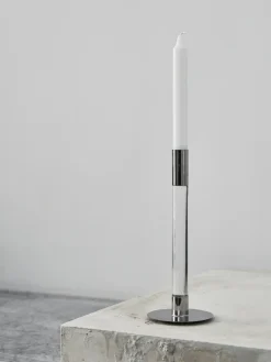 Clearance Orrefors 2 Candelabros Lumiere 26,5 cm, Transparente