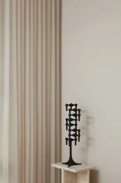 Sale STOFF 3 Candelabros Nagel, Negro