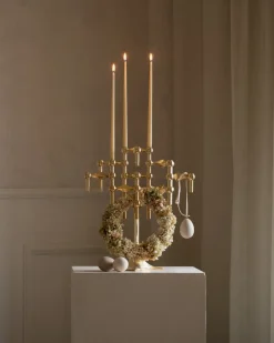 Online STOFF 3 Candelabros Nagel, latón Color dorado