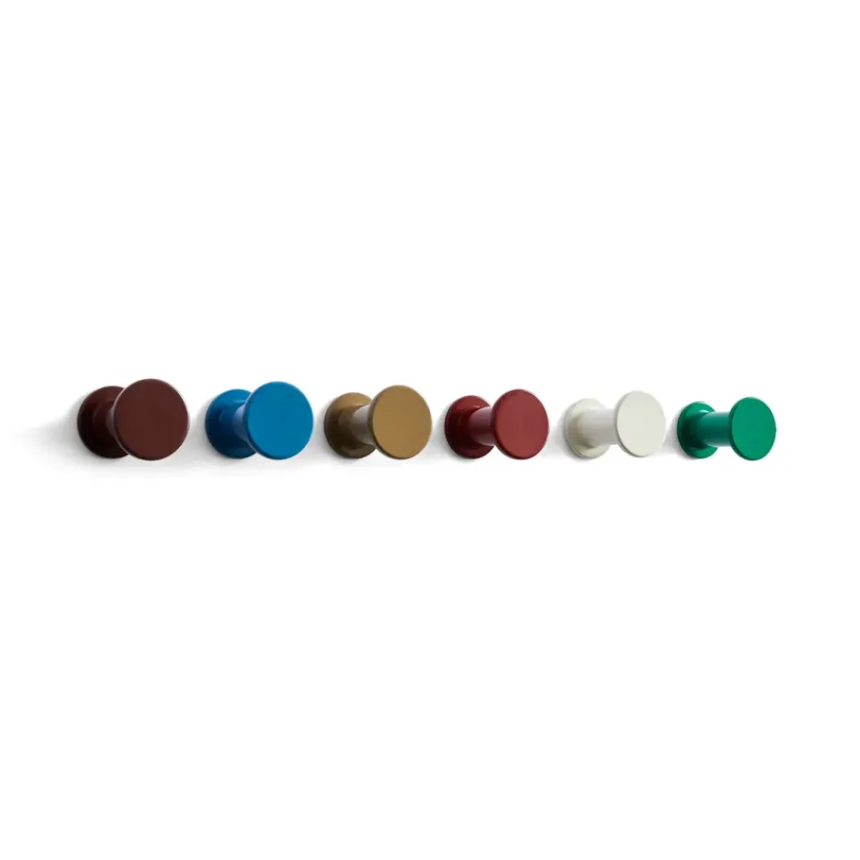 Clearance HAY 2 Ganchos Bolt Ø2,8 cm, Red Rojo