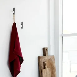Discount MOEBE 2 Ganchos de pared small, Negro