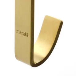 Best Meraki 3 Ganchos Thapsus, Acabado de latón cepillado Color dorado