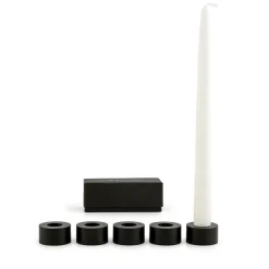 Online KLONG 5 Insertos para candelabro Constella, Negro