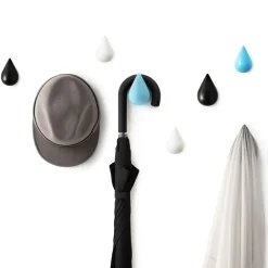 Sale Normann Copenhagen 2 perchas Dropit, grandes, Blanco