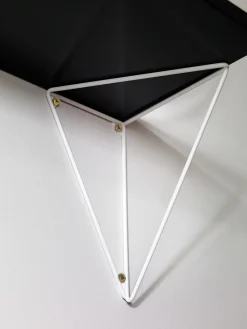 Online Maze 2 Soportes para balda Pythagoras, Blanco