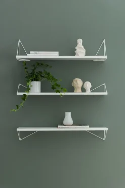 Online Maze 2 Soportes para balda Pythagoras, Blanco