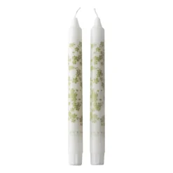 Wik & Walsøe 2 Velas alagargadas Slåpeblom, Verde