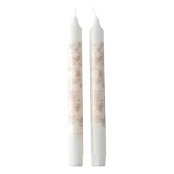 Wik & Walsøe 2 Velas alagargadas Slåpeblom, Rosa