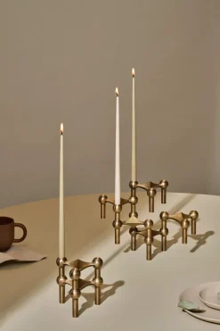 Clearance STOFF 6 Velas cónicas de ester & erik, White Blanco