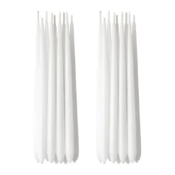 Best Georg Jensen 18 Velas Cobra Hanukkah, Blanco