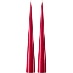 Best Ester & erik 2 Velas 37 cm lacado, Winter berry 36 Rojo