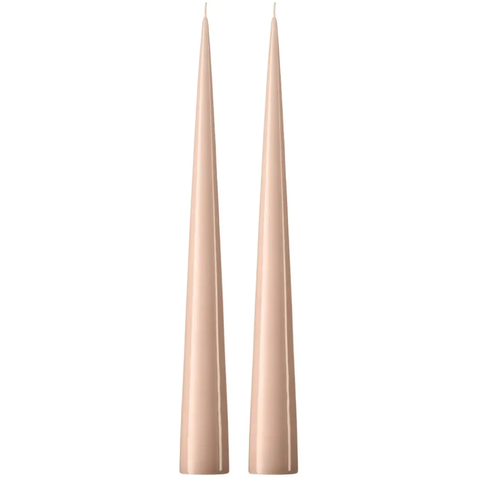 Sale Ester & erik 2 Velas 37 cm lacado, Ice latte 11 Beige