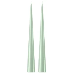 Online Ester & erik 2 Velas 37 cm lacado, Water mint 03-0 Verde