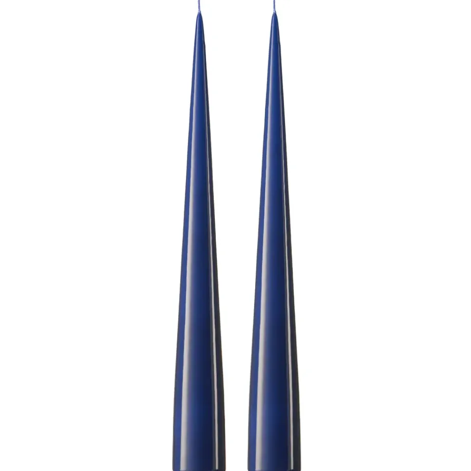 Outlet Ester & erik 2 Velas 37 cm lacado, Royal navy 28 Azul