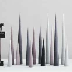 Outlet Ester & erik 2 Velas 37 cm mate, Dark slate 74 Gris