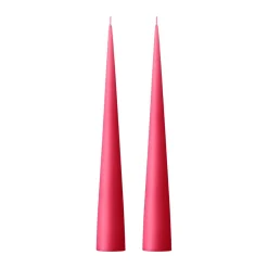 New Ester & erik 2 Velas 37 cm mate, Deep pink 41/2 Rosa