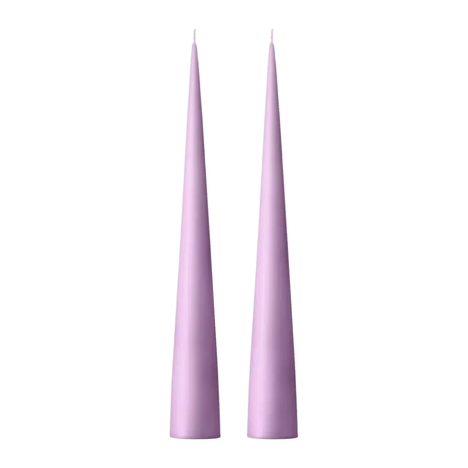 New Ester & erik 2 Velas 37 cm mate, Crocus delight 07 Púrpura