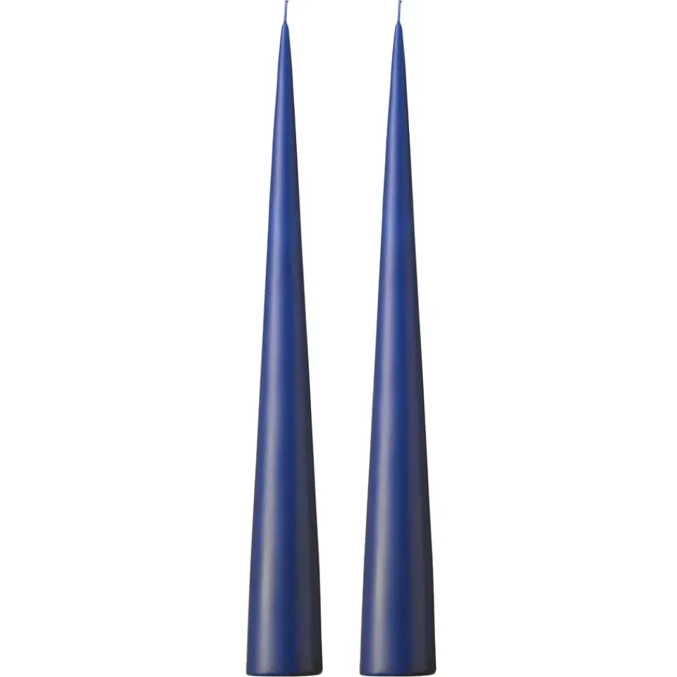 Clearance Ester & erik 2 Velas 37 cm mate, Royal navy 28 Azul