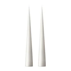 Discount Ester & erik 2 Velas 37 cm mate, White ash 21 Blanco