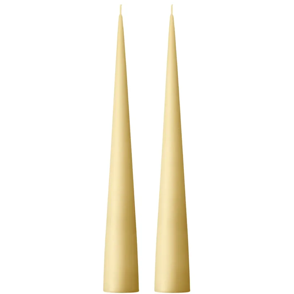 Sale Ester & erik 2 Velas 37 cm mate, Pale ginger 14 Beige