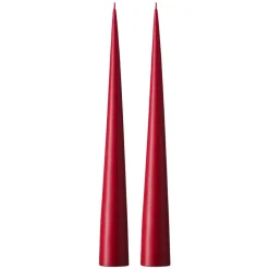 Discount Ester & erik 2 Velas 37 cm mate, Wine 44 Rojo