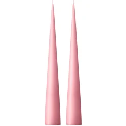 New Ester & erik 2 Velas 37 cm mate, Old rose 39 Rosa