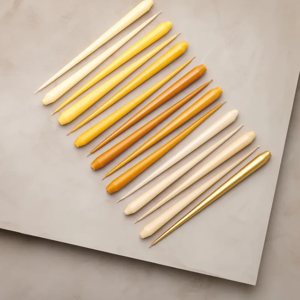 Discount Ester & erik 4 Velas 32 cm metalico, Gold Plateado