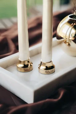 Best Hilke Collection 6 Velas Herrgårdsljus 30 cm, brillo Blanco