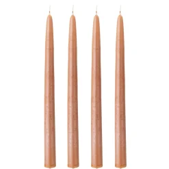 New Bloomingville 4 Velas Shimmer, Marrón