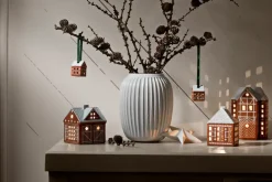 Clearance Kähler Adorno de Navidad 5 cm Gingerbread 2-pack, Marrón
