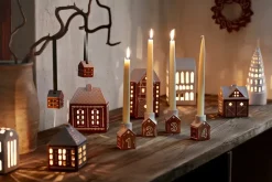 Clearance Kähler Adorno de Navidad 5 cm Gingerbread 2-pack, Marrón