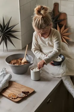 New Broste Copenhagen Adorno de navidad Venok Estrella Ø30 cm, Natural Marrón