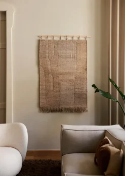 Hot Ferm Living Adorno de pared Harvest 100x165 cm, Natural Marrón