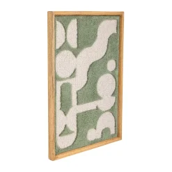 Discount Bloomingville Adorno de pared Longton 45x65 cm, Green Verde