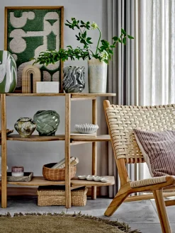 Discount Bloomingville Adorno de pared Longton 45x65 cm, Green Verde