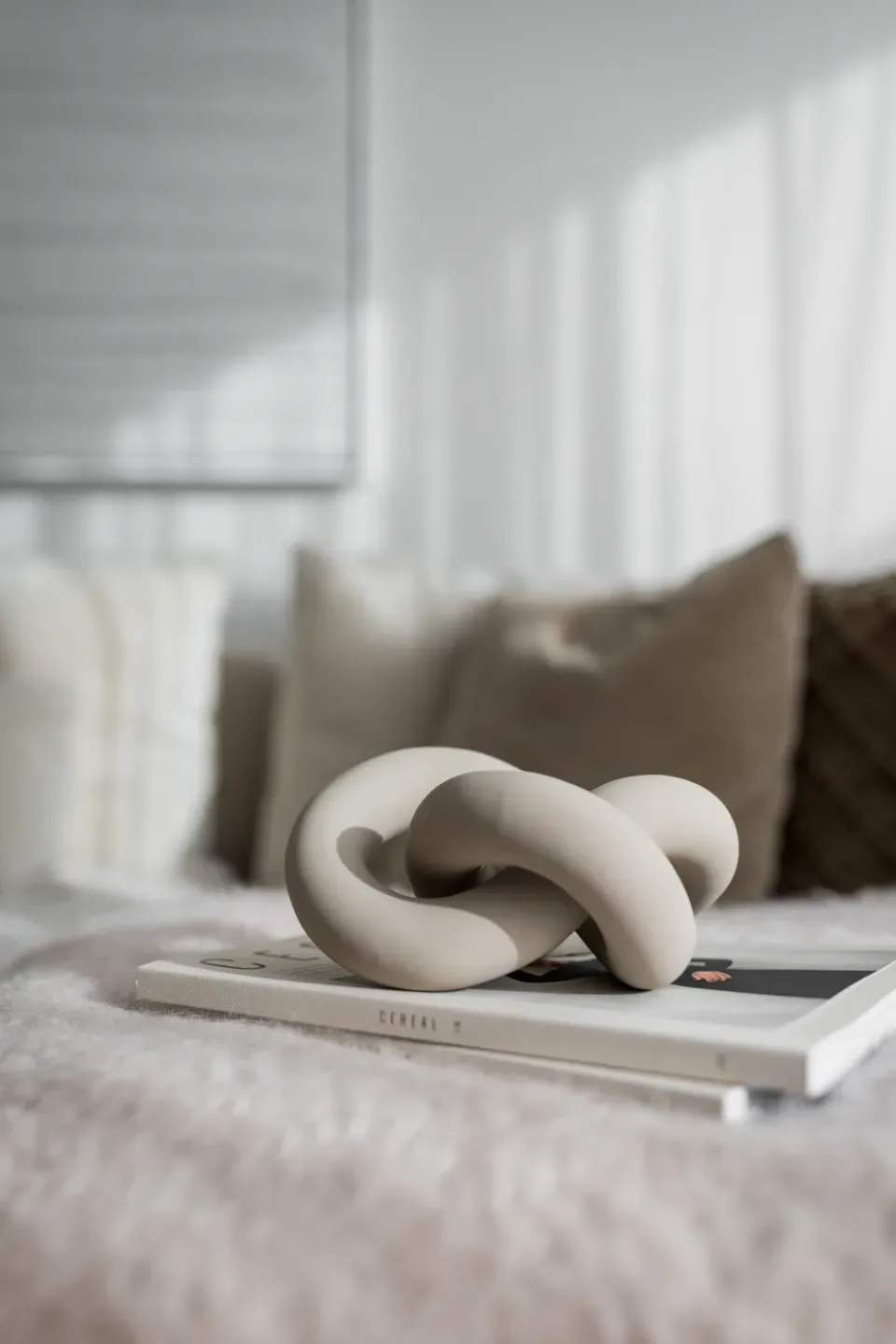 Sale Cooee Design Adorno Knot Table large, Sand Beige