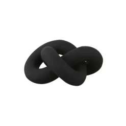 Online Cooee Design Adorno Knot Table small, Black Negro
