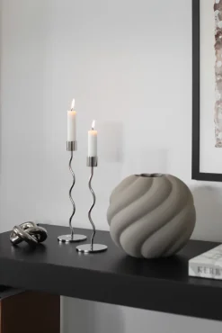 Discount Cooee Design Adorno Knot Table small, Light Silver Plateado