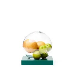 Online A2 Adorno Space, Roble betsad, vidrio Verde