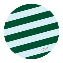 Hot Byon Alfombra para árbol de Navidad Love Ø100 cm, Verde-azul claro VerdeAzul