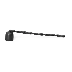 Sale Ferm Living Apagavelas Twist, Black brass Negro