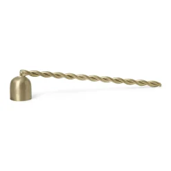 Sale Ferm Living Apagavelas Twist, brass Color dorado