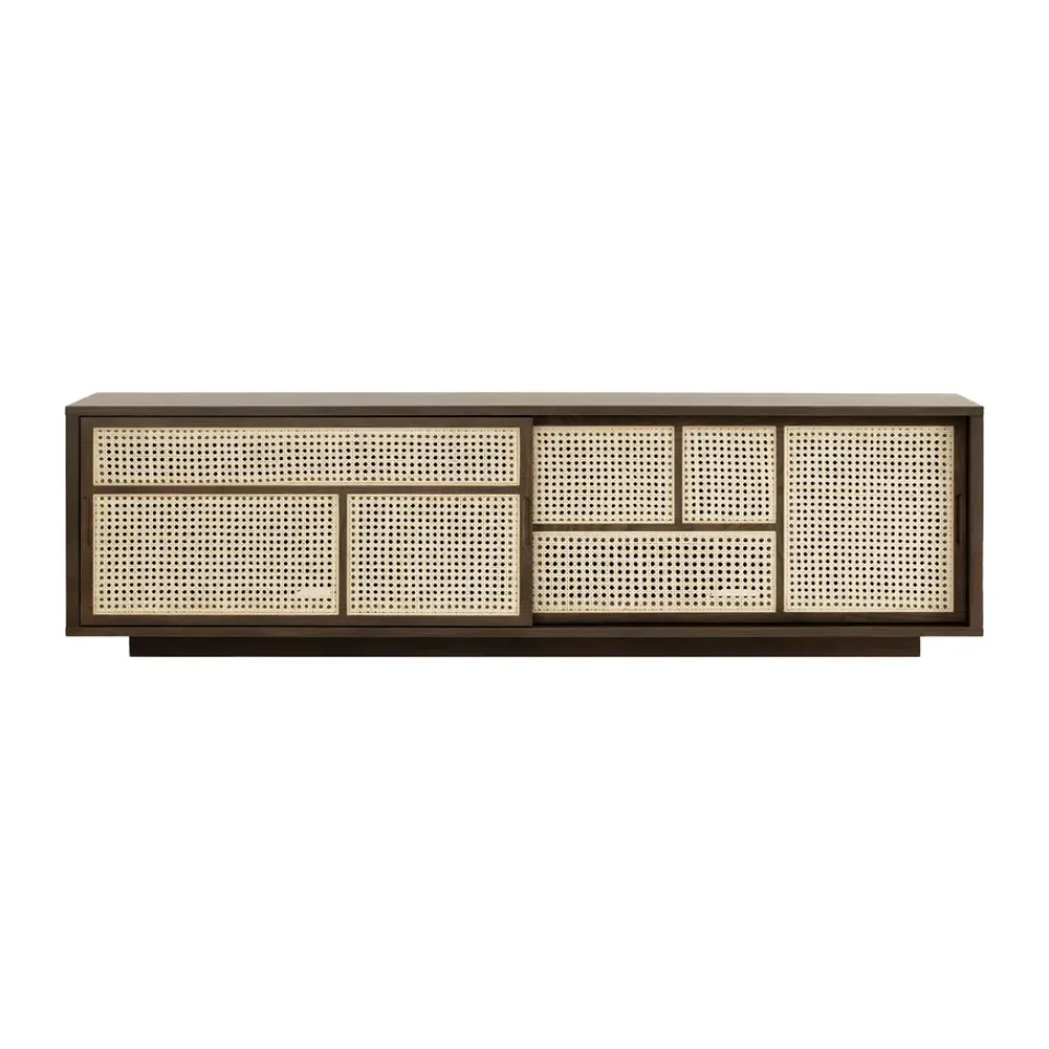 New Design House Stockholm Aparador Air low, Roble oscuro Marrón