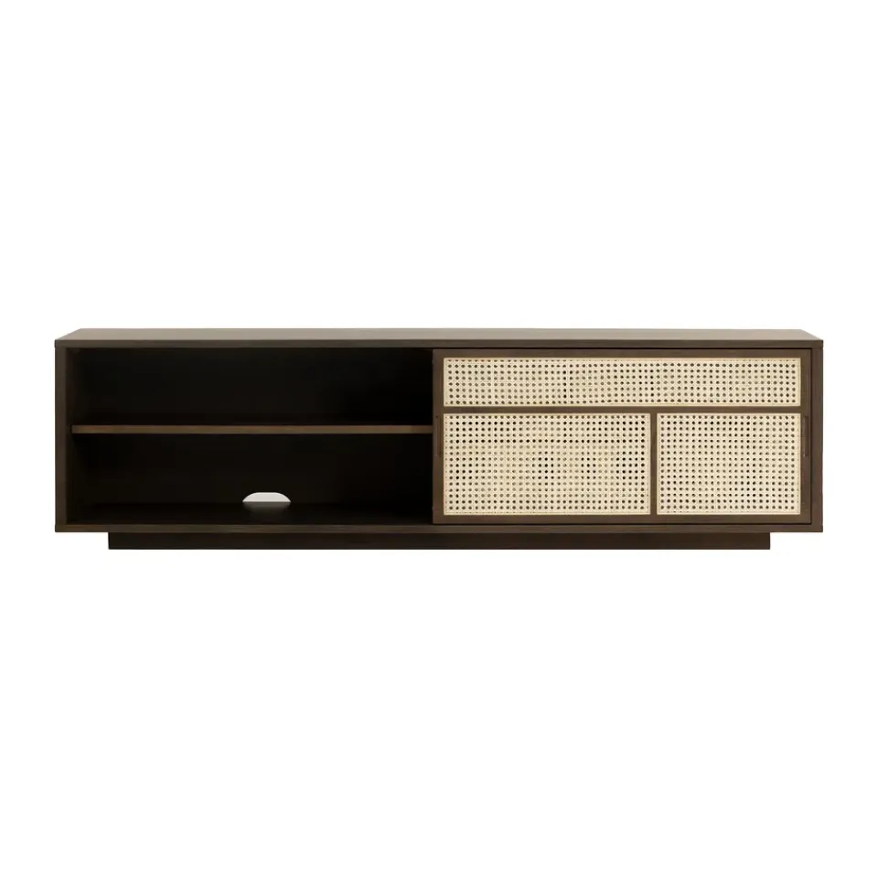 New Design House Stockholm Aparador Air low, Roble oscuro Marrón