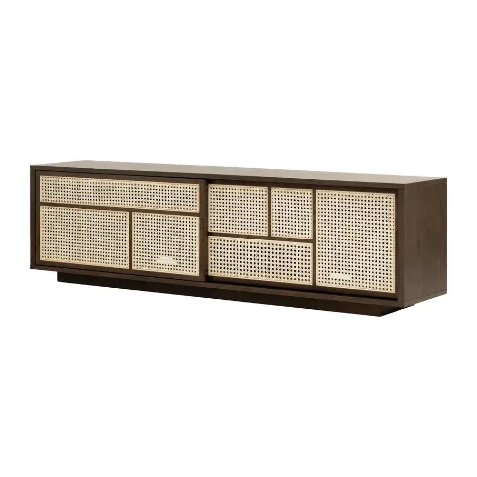 New Design House Stockholm Aparador Air low, Roble oscuro Marrón