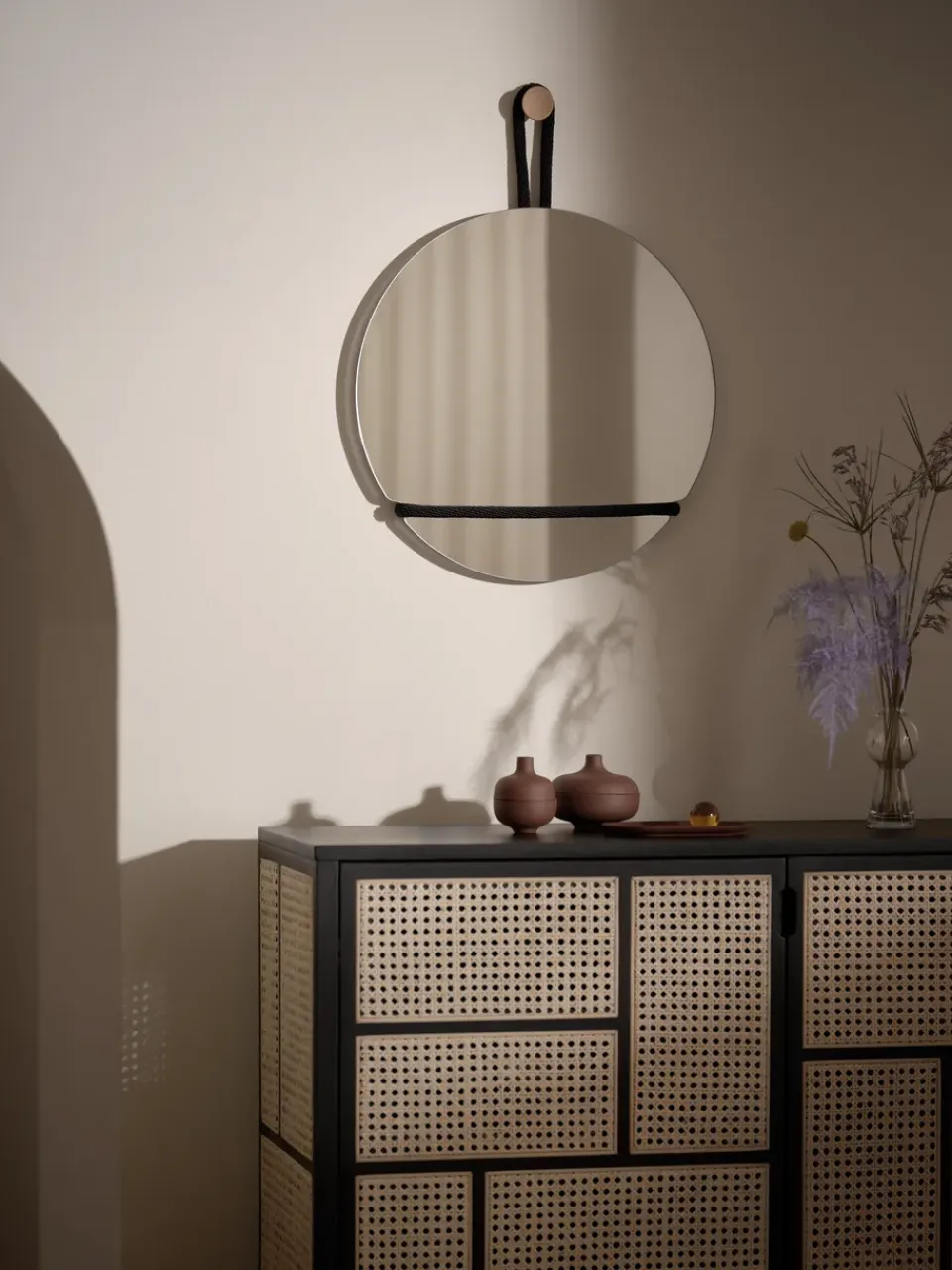 Clearance Design House Stockholm Aparador Air, Negro