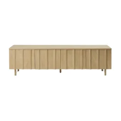 Best Normann Copenhagen Aparador bajo Rib, Oak Beige