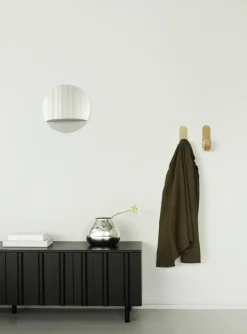 Best Normann Copenhagen Aparador bajo Rib, Soft Black Negro