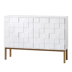 Clearance A2 Aparador Collect 2010 bajo, Roble Blanco